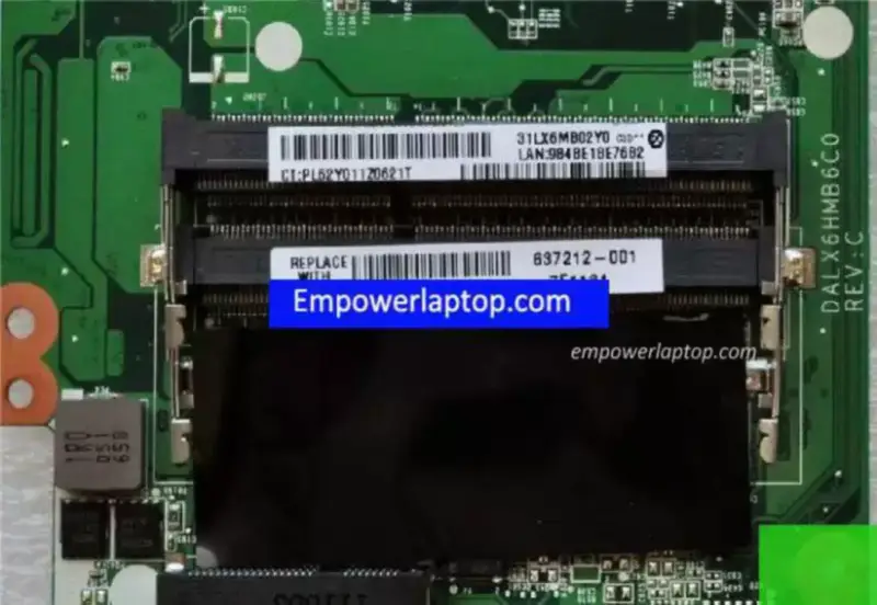 HP DV6 DV6-3000 na základní desce 637212-001