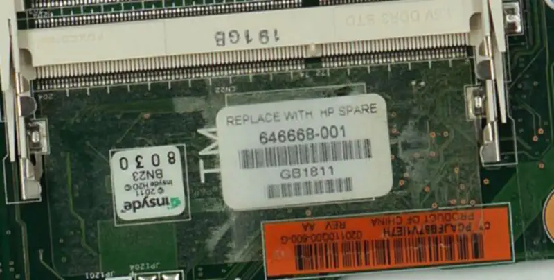 HP 646668-001 430 630 631 431 GM45 Základní deska
