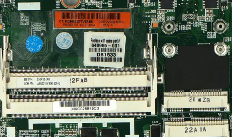 Základní deska HP 646965-001 8560P 6560B QM67