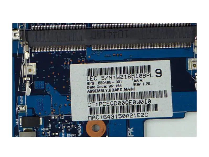 Základní deska HP 650485-001 DV4 DV4T