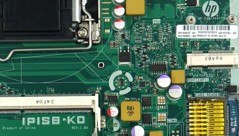 HP 647281-001 655876-001 IPISB-KOCompaq 8200 Elite základní deska