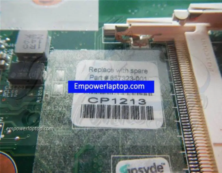 HP 1000 2000 CQ43 CQ57 657323-001 Základní deska