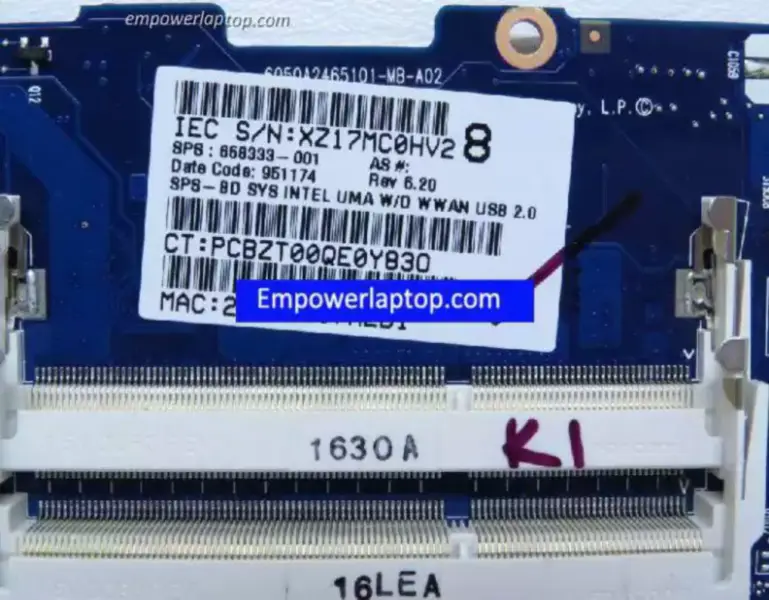 Základní deska HP 4430S 4431S 658333-001