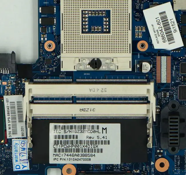 Základní deska HP EliteBook 8470W 686042-501