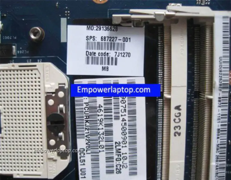 Základní deska HP M6 M6-1000 687227-001 QCL51 LA-8715P