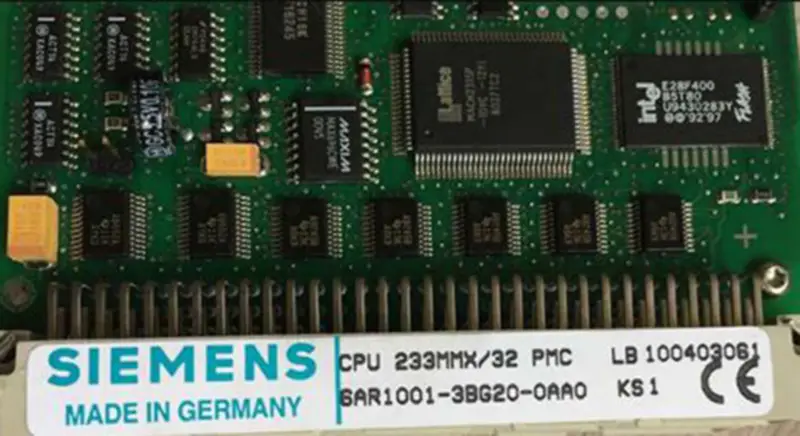 SIEMENS CPU 233MMX 32 PMC 6AR1001-3BG20-0AA0 Základní deska pro průmyslová zařízení