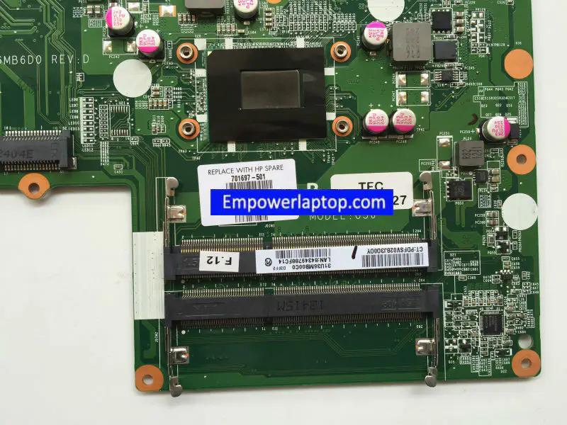 HP 701697-501 701697-001 sleekbook 15 15T 15-B Základní deska