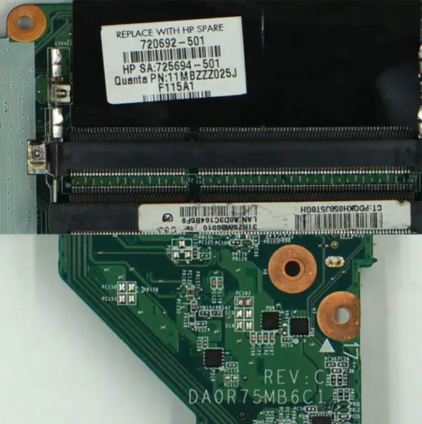 HP 720692-501 720692-001 15 Základní deska