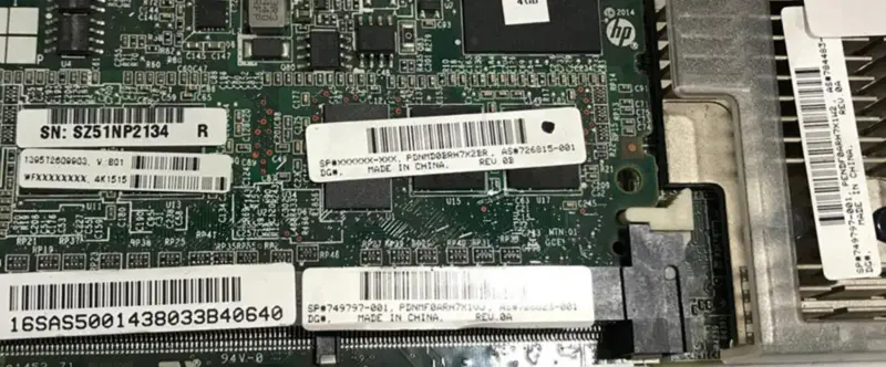 Karta pole HP P440 RAID 4/2GB 749797-001 726823-001 784483-001 726815-001