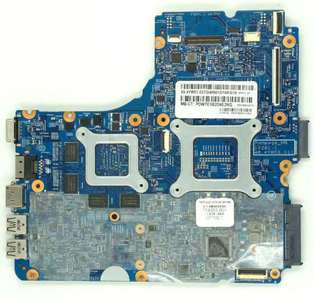 HP 734083-001 734083-501 probook 440 450 450-G1 Základní deska