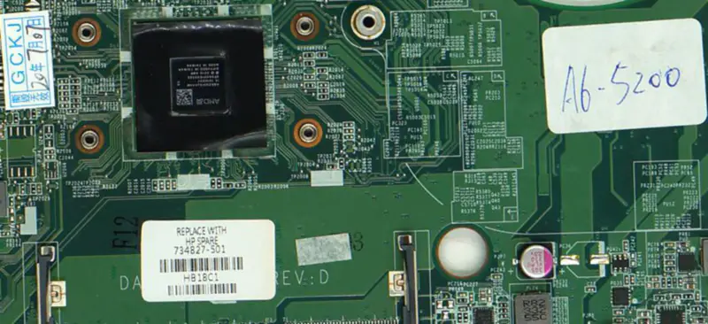 Základní deska HP 15-N A6-5200 DA0U93MB6D0 734827-501 734827-001 734827-601