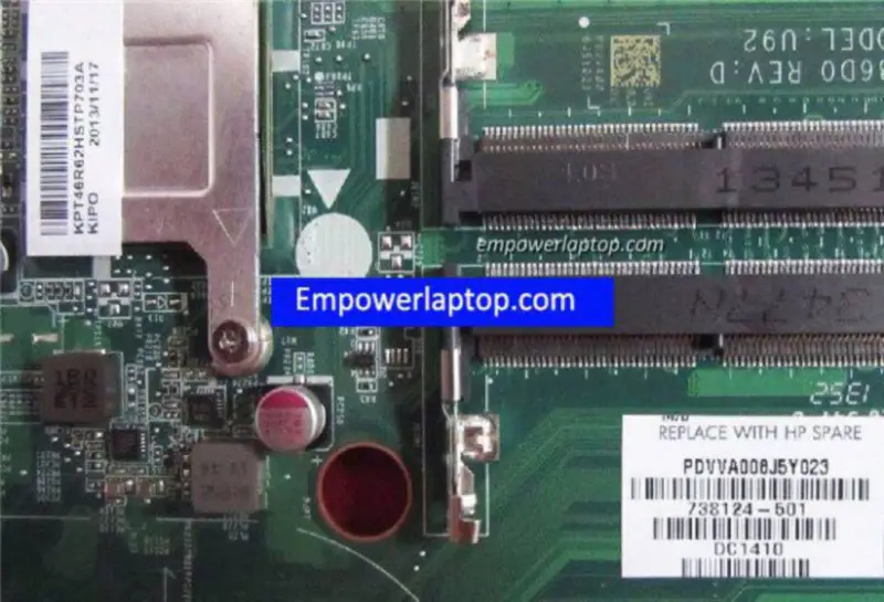 HP 15-N 738124-001 738124-501 A10-5745M DA0U92MB6D0 Základní deska