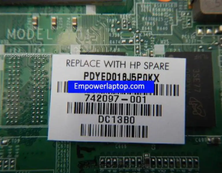 Základní deska HP Chromebook 14 DA0Y01MBAC0 742097-001