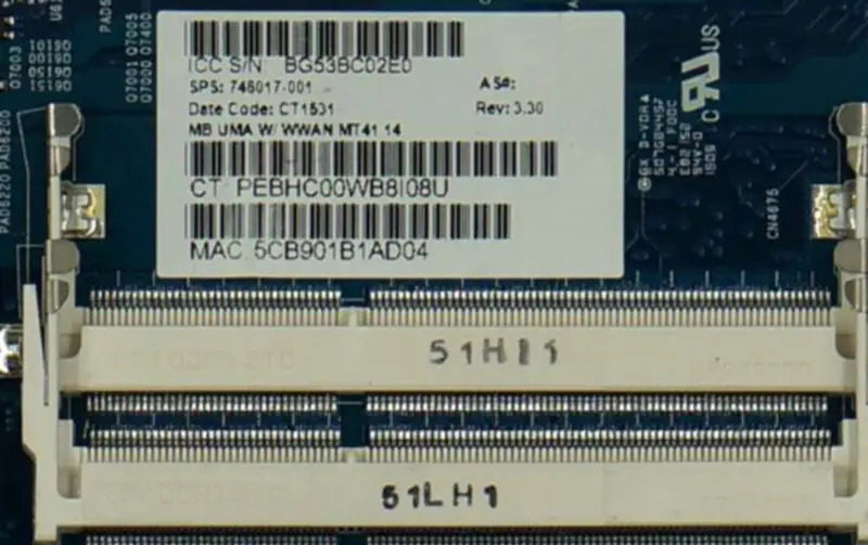 Základní deska HP 746017-001 746017-501 645 655 G1 6050A2567101-MB-A02