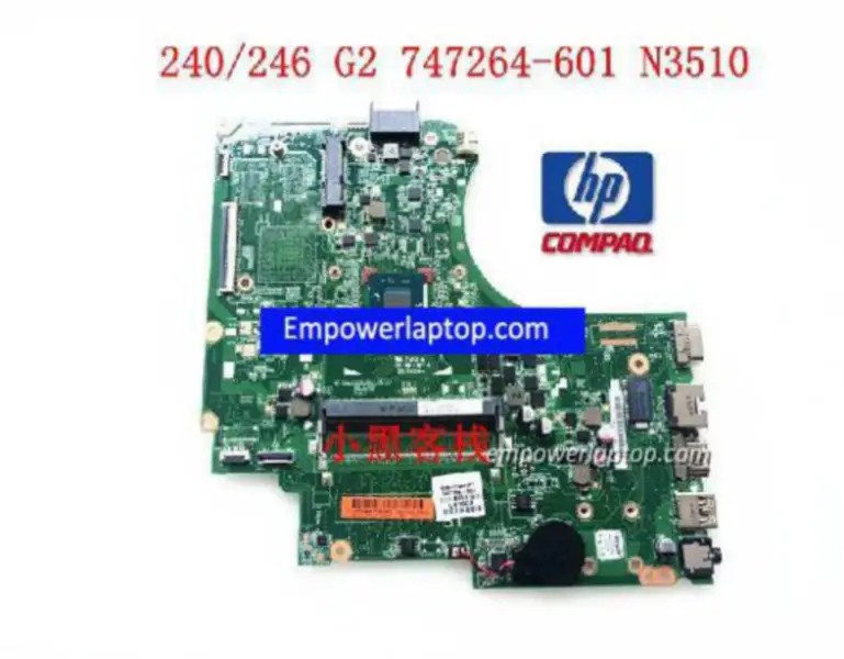 HP 240 246 G2 747264-001 747264-601 N3510 Základní deska