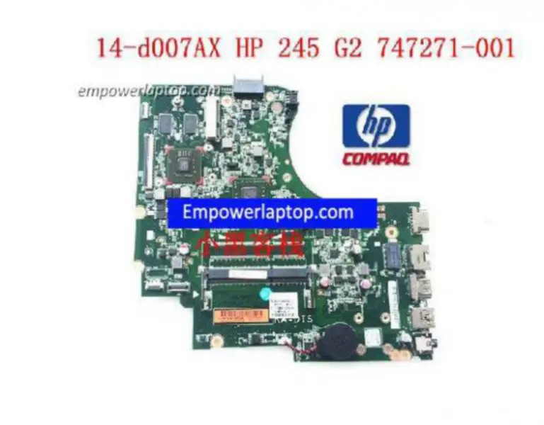 Základní deska HP 14-d007AX 245 G2 747271-001 A4-5000