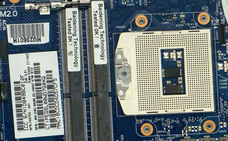 Základní deska HP 749753-501 749753-001 15-J GeForce 840M