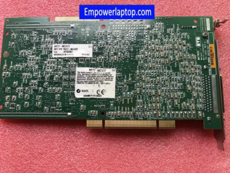 MATROX Meteor-Ⅱ MET2-MC/4/8F 751-0201 REV.A Karta pro snímání obrazu