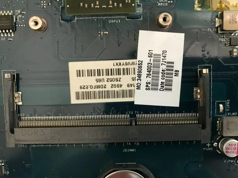 Základní deska HP 255 G3 764003-501 ZS051 LA-A996P