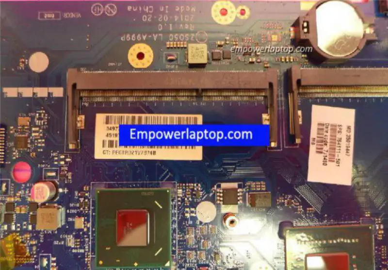 HP Touchsmart 15-R021NR 15-R 764111-001 764111-501 ZSO50 LA-A999P i3-3217U HM76 Základní deska