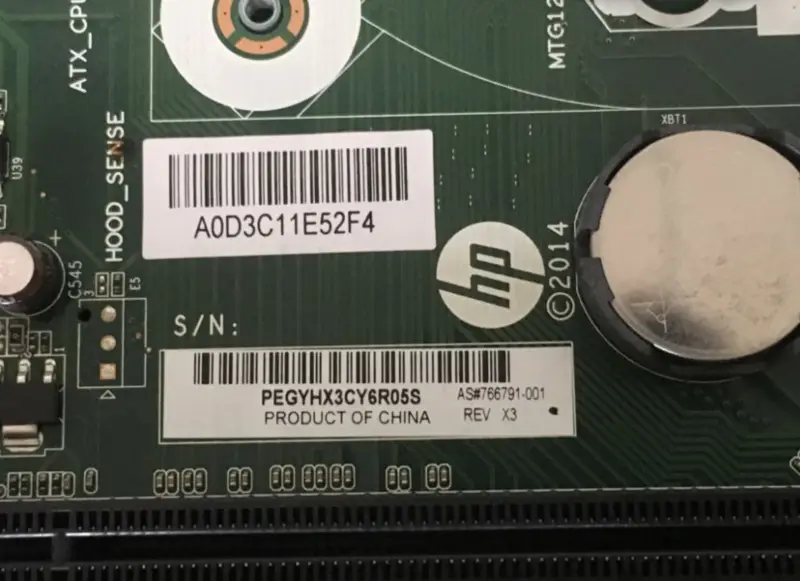 Základní deska HP 280 G1 FX-ISB-8X-2 766791-001