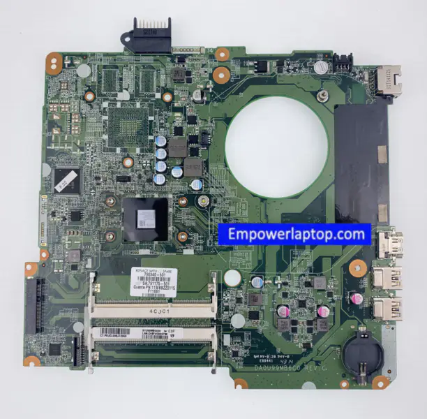 HP 15-N 15-F 790340-001 790340-501 790340-601 791175-501 E1-6010 DA0U99MB6C0 Základní deska