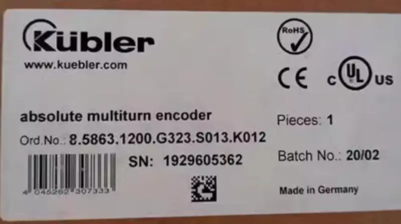 Kublerův snímač 8.5863.1200.G323.S013.K012