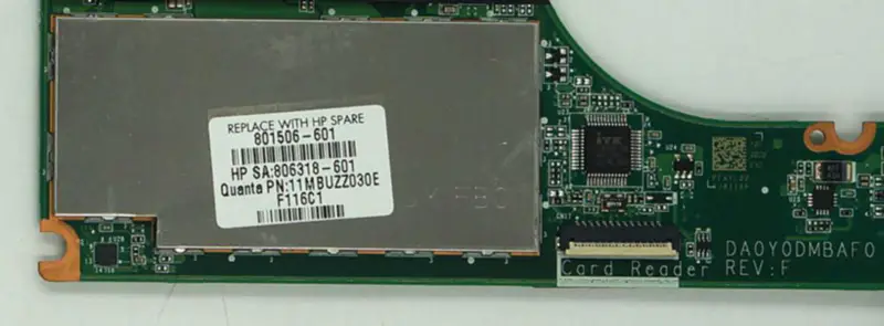 Základní deska HP 801506-001 801506-501 806318-501 i5-5200U 8GB RAM DA0Y0DMBAF0