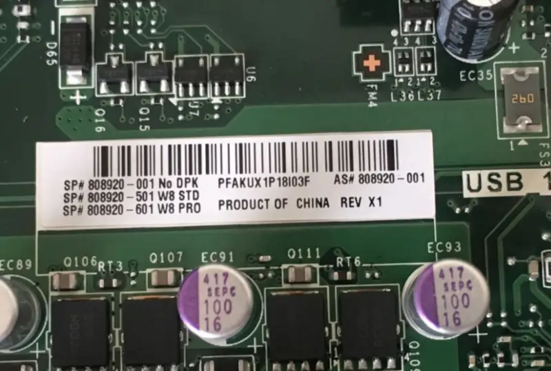 Základní deska HP PAV 550 ENVY 750 808920-001 MS-7906