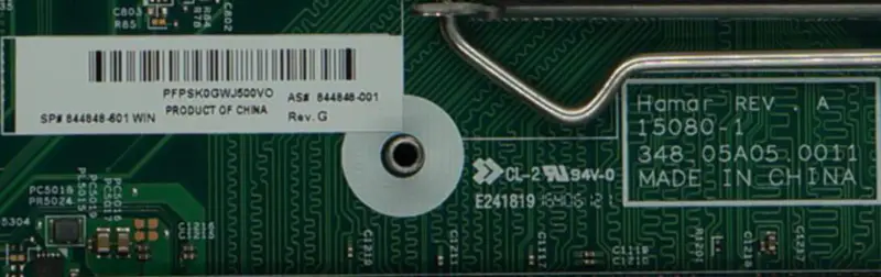 HP 260-P 844848-001 844848-601 Základní deska pro stolní počítače