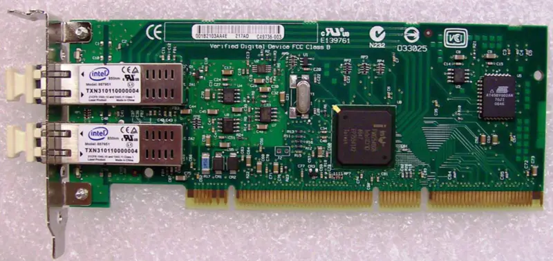 Intel PWLA8492MFG3L20 PRO/1000 MF PCI-X Dual Fibre Adapter