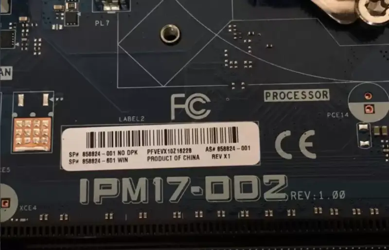 Základní deska HP ENVY 870 580 IPM17-DD2 858824-001 858824-501 858824-601
