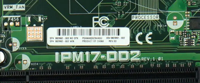 HP 870 580 862992-001 862992-601 862992-002 Základní deska IPM17-DD2