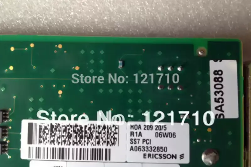 ERICSSON ERICSSON AOI 53089 ROA 209 R1A 06W06 SS7 PCI deska A063332850 průmyslová základní deska