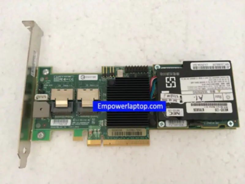 LSI MegaRAID SAS 8708EM2 8portová karta pole Podpora RAID5. 6