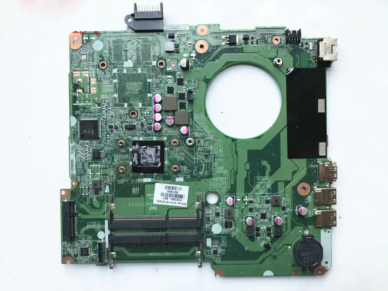 HP 776783-501 DA0U93MB6D2 15-f Základní deska
