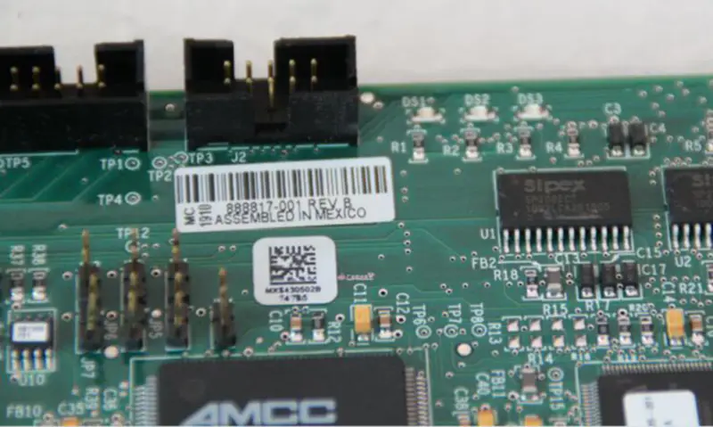 MONTOVÁNO V MEXIKU 888817-001 REV B SFTWIR-001 DAQ karta