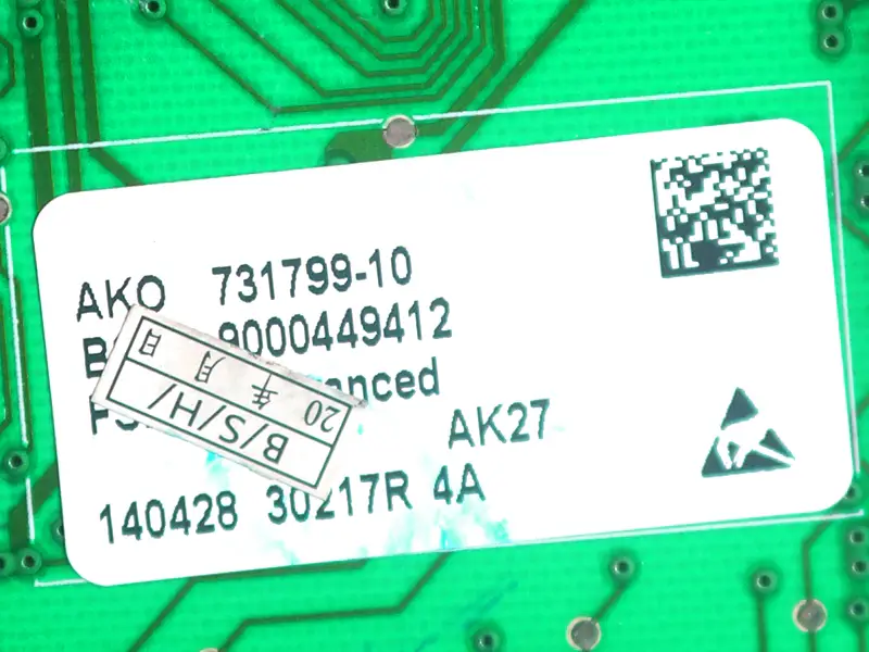 Řídicí deska počítače pračky Siemens/Bosch BSH 9000449412 AKO 731799-06