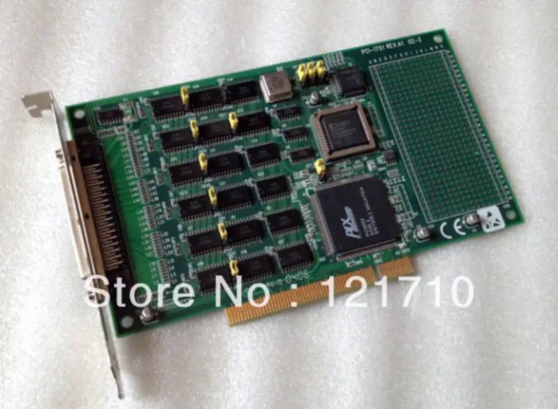 Advantech PCI-1751 48kanálová digitální I/O a 3kanálová čítačová PCI karta REV.A1 02-2 průmyslová základní deska