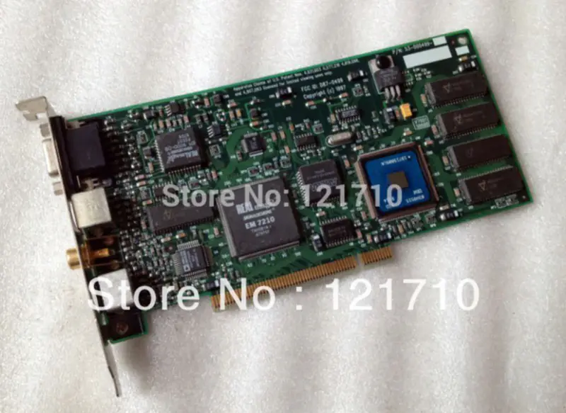Real Magic PCI grafická karta SIGMA Designs EM 7210 53-000499 VM47A-1121-0697 průmyslová základní deska