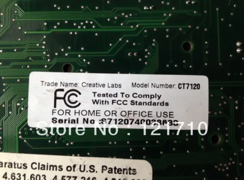 Creative labs Creative labs PC-DVD CT7120 DXR2 Decoder PCI Card Industrial motherboard