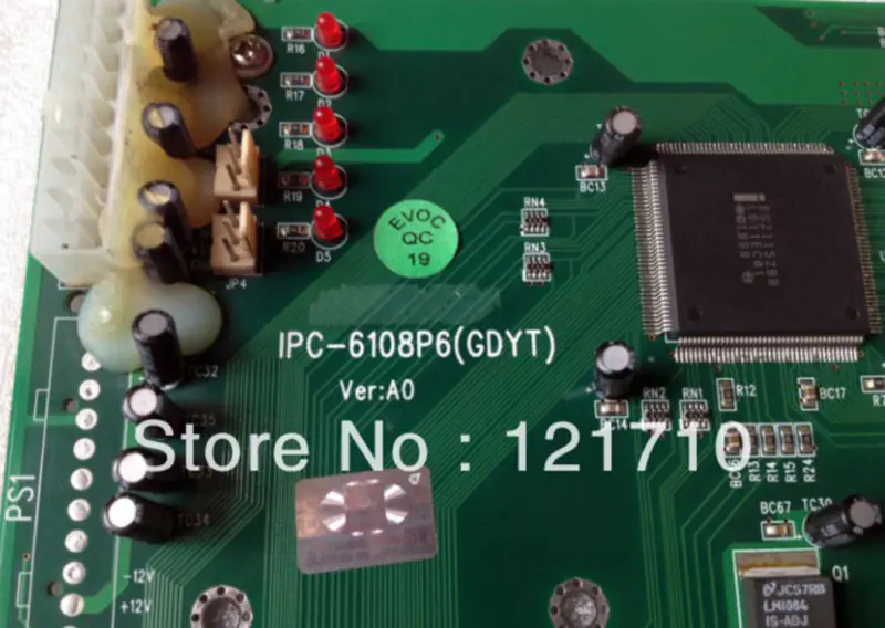 Základní deska EVOC Průmyslová základní deska EVOC IPC-6108P6(GDYT) VER A0