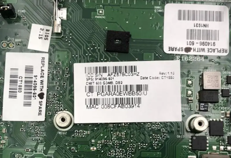 Základní deska HP Proone 600 G3 914096-001 AIO