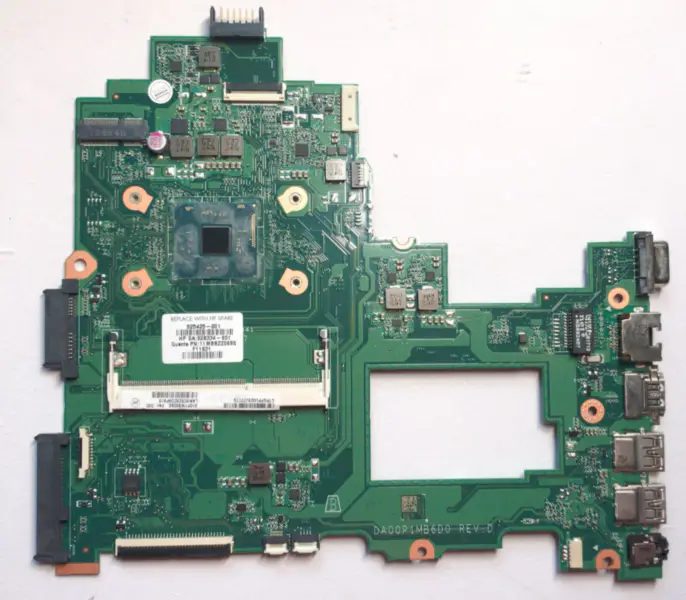 HP 14-BS 240 G6 925425-601 925425-001 925425-501 DA00P1MB6D0 N3060 CPU Základní deska