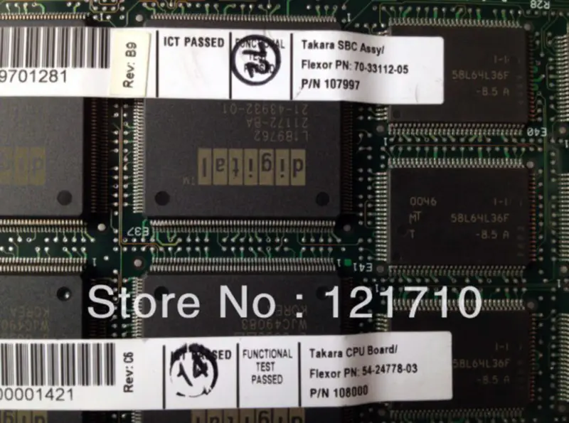 Takara VTP550 Takara SBC CPU Board 500MHz 70-33112-05 54-24778-03 průmyslová základní deska
