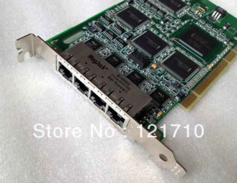 H0554E-003-B00 554E-501A 4portový síťový adaptér s rozhraním PCI-X průmyslová základní deska