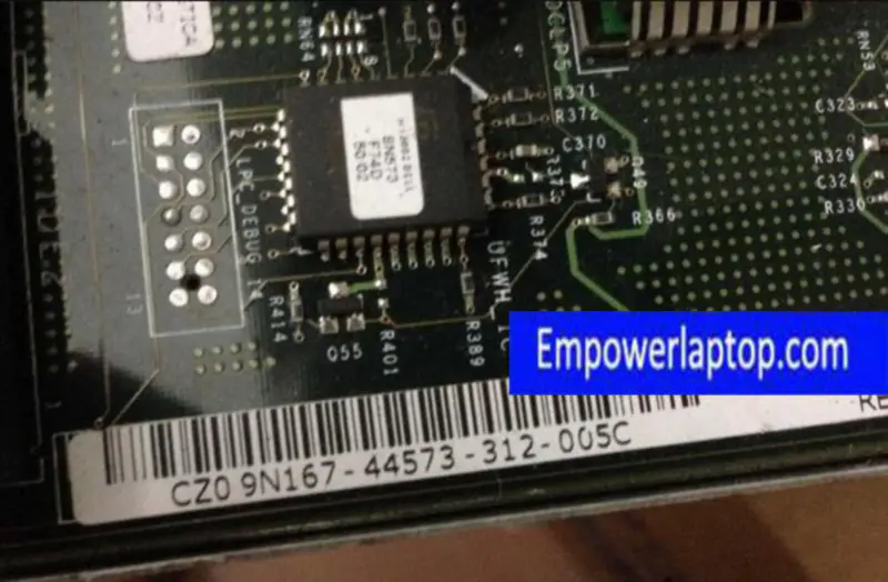 Dell 9N167 F1263 motherboard