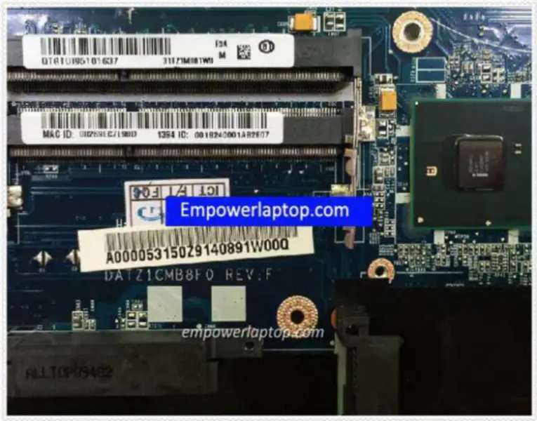 Toshiba FIT X505 A000053150 Základní deska