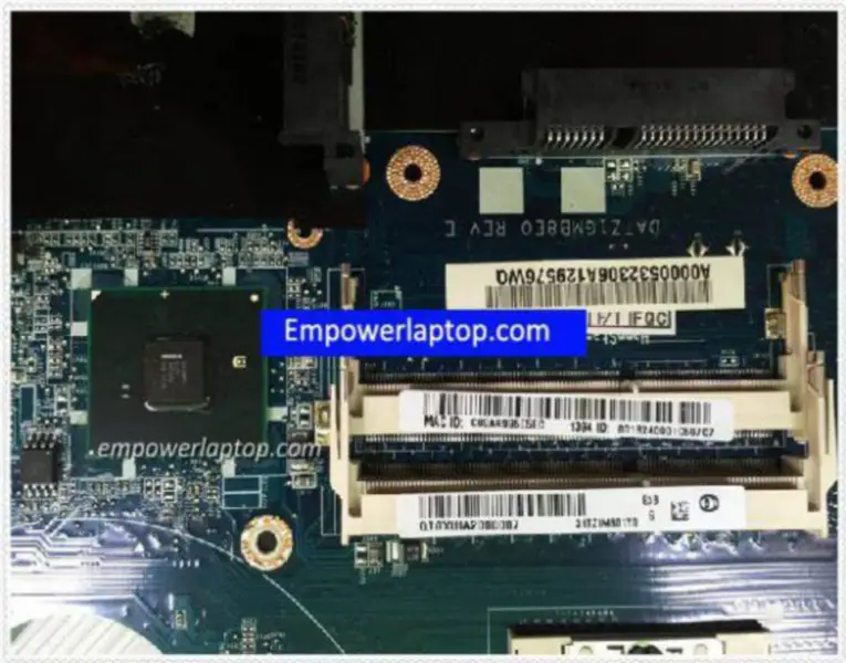 Toshiba FIT X505 A000053230 Základní deska