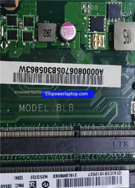 Toshiba A000080670 Satellite L750 L755 Integrovaná základní deska